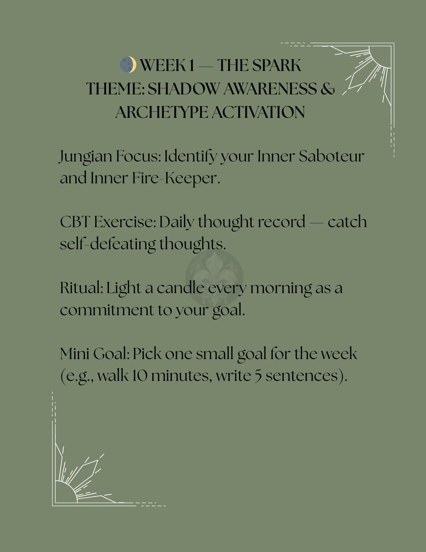 The 7-Week Motivation Hex: Small Goals, Big Magic