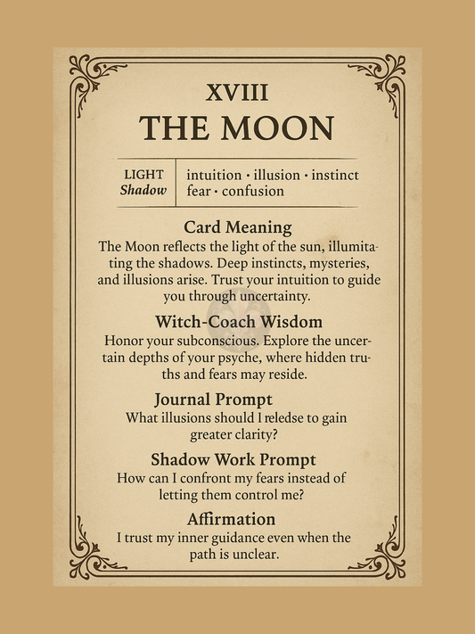 Major Arcana 101: A Witch-Coach's Guide to Archetypes, Ascension & Shadow Work