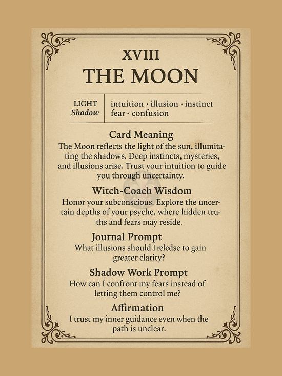 Major Arcana 101 | Witch-Coach Guide to Archetypes & Shadow Work