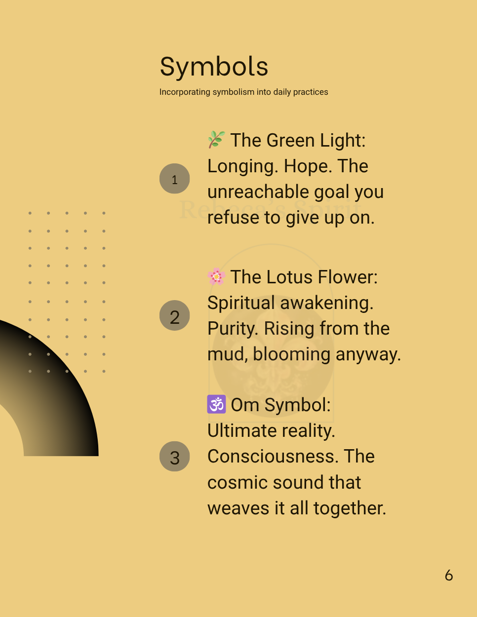 The Power of Symbolism